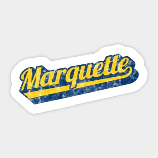 Support the Golden Eagles with this vintage design! Sticker